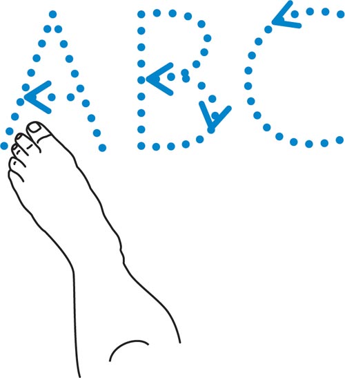 Ankle Alphabet